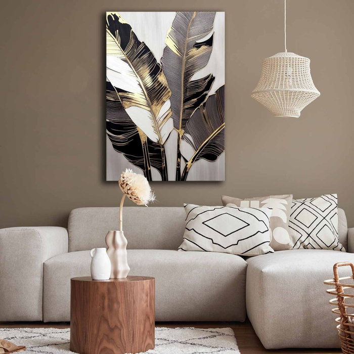 Wallity Cuadro Decorativo sobre Lienzo Multicolor 70 x 100 cm